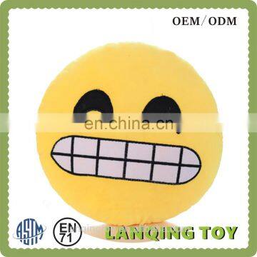 Cute Design Round Emoji Plush Stuffed Toy