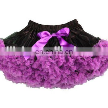 two tone colour girl pettiskirts/baby tutu skirts MP-0035