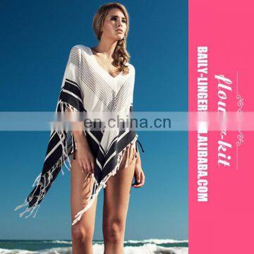 Wholesale Tassel Knitted Beach Cover Up For Women