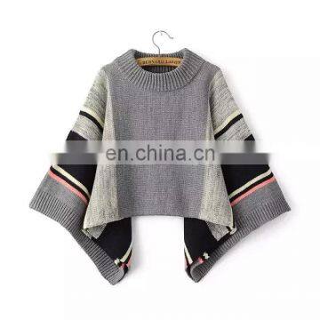 Wholesale Latest Fashion Women Pullover Computer Knitted Jacquard Merino Wool Cashmere Sweater photo-4