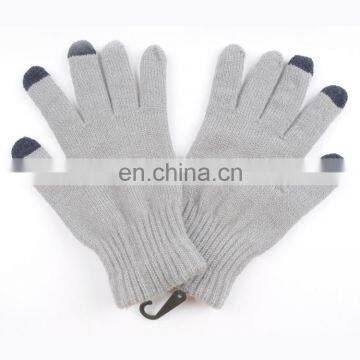 TOROS Winter High Quality Many Colors Knitted Magic Acrylic Touch Screen Glove photo-5