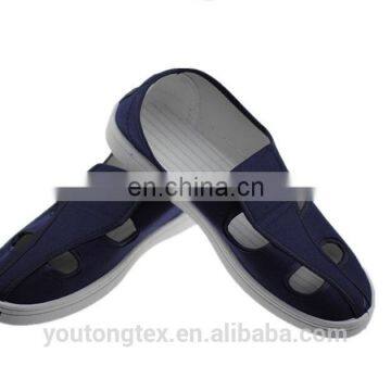 Esd canvas antistatic shoes/clean room shoes/work shoes for safety