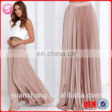 Korean Fashion Long Skirt Pleated Skirt For School Girls