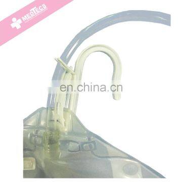 Portable Plastic Urine Bag With Hanger Mechanism, Bed Sheet and Tube
