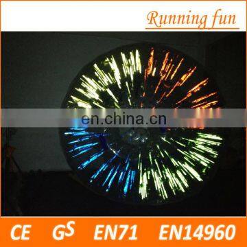 Cheap Price!! Top Quality 0.8mm/1.0mm PVC/TPU Inflatable Light Zorb Ball,light Zorbing Ball photo-2
