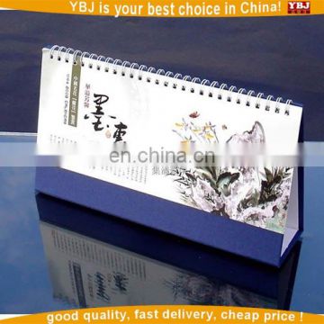 chinese 8 years calendar printing service printing table calendar/High quality hot-sale new style 2016 table calendar