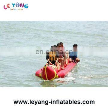 Towable tube inflatable banana /adult inflatable banana boat for sale