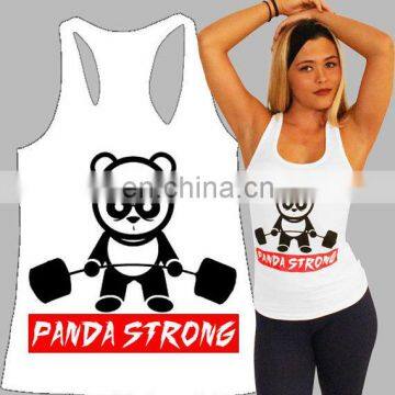 funny cute sports fitness tank tops women sexy gym tank top