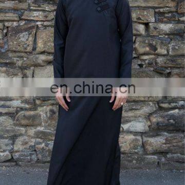 mens Thobe - mens thawb tawb - Muslim Men's thobe thoub thaub thawb - custom 100% cotton fashionable Mens thobe with rib abaya