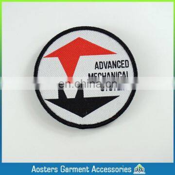 Cheap Price Factory Supply Indian Dress Paper Backing Woven Patches photo-3