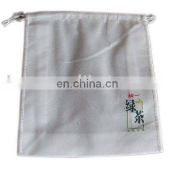 AZO FREE! Cheap eco-friendly canvas drawstring bag