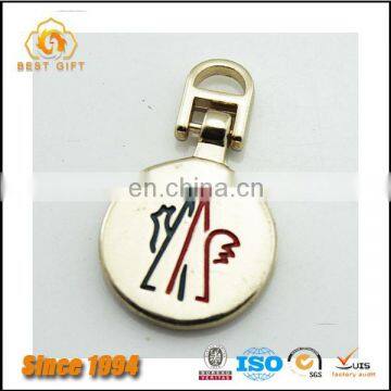 Guangdong Factory Wholesale Custom Garment Accessories Jacket Metal Logo Zipper Pulls photo-4