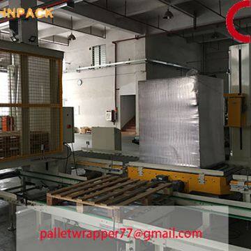 Hennopack MS303 Full-Automatic-In-line-Electric-Turntable-Pallet Stretch Wrapper Machine photo-4