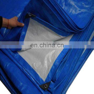 180gsm Blue/White Polyethylene Tarps Sheet anti uv tarpaulin