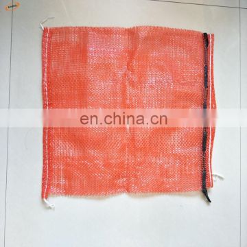 PP poly leno net drawstring mesh bag for potato and onion