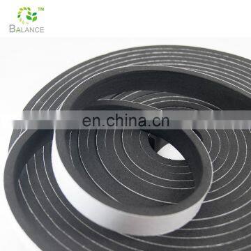 Strong adhesive neoprene strip self adhesive foam rubber tape