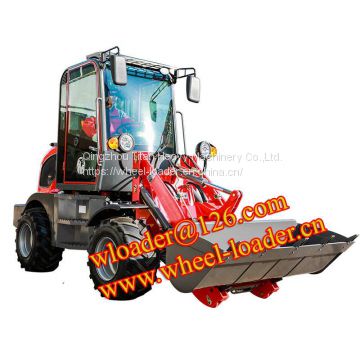 Cheap price Zl08 0.8 ton Mini Small articulated hydraulic front end pump loading wheel loader small wheel loader mini front end bucket wheel loader low price for sale from good quality China wheel