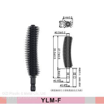 4d Fiber Lash Disposable Silicone Plastic Black Eyebrow Mascara Facial Private Label Tube Brush Wands Bottle Packaging de Soldar Buceo Waterproof With Cap for Eyelash Extensions