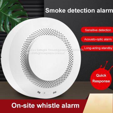 Warehouse 433mhz Wireless Networking Smoke Detector Sensor Detector Alarm for Kitchen Cooking photo-3