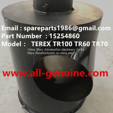 TEREX 15254860 FILTER ASSY TR100 TR70 TR60 TR70 MT4400AC OFF HIGHWAY RIGID DUMP TRUCK MINING HAULER TRANSMISSION