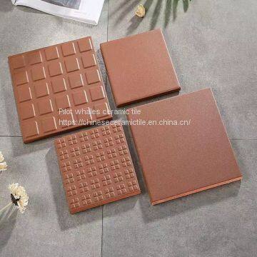 Flooring Kitchen Tiles Moisture-proof Shale Brick Floor Tiles Red Color