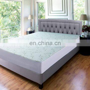 Bamboo Mattress Protector Breathable and Waterproof Mattress Cover Smooth Grip Easy Care photo-2