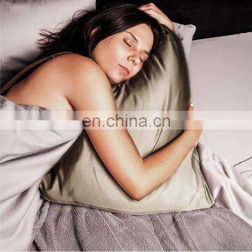 Professional Pilling Silky Smooth Breathable Polyester Durable Queen Satin Pillowcase