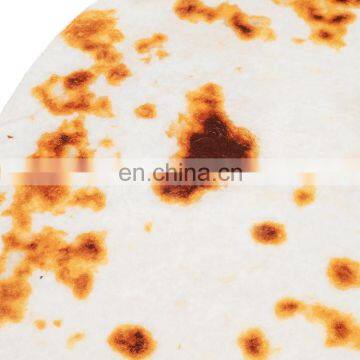 Mexican Pancakes Blanket Throw Blanket Flannel Fleece Burritos Tortilla Blanket photo-5