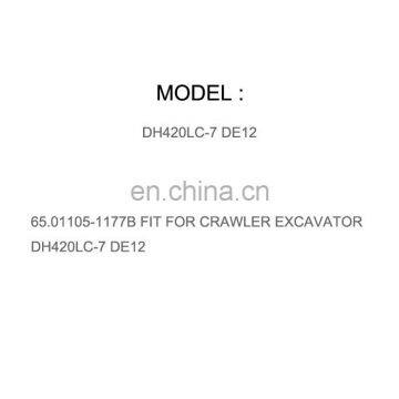 DIESEL ENGINE PARTS BEARING CAP 1 2 6 65.01105-1177B FIT FOR CRAWLER EXCAVATOR DH420LC-7 DE12