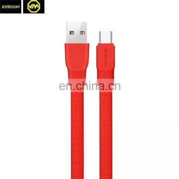 Joyroom Titans Series 2.4A 1.2m Type-c USB2.0 Simple Flat Noodle Data Cable for Samsung photo-3