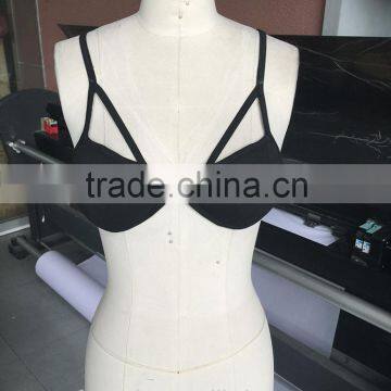 2016 new women sexy bandage strappy tank crop top