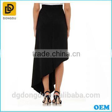 2016 New Apparel Black Skirt Customize Fashion Lady Skirt photo-4
