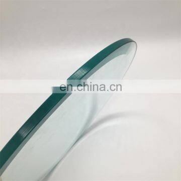 6mm Tempered Glass Top Mini Coffee Table Round Side Table With Glass Top