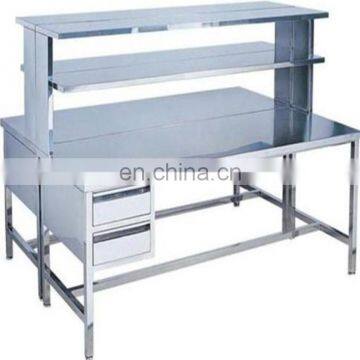 China Manufacturer 304/316 Medical Dental Lab Stainless Steel Furniture Side Bench