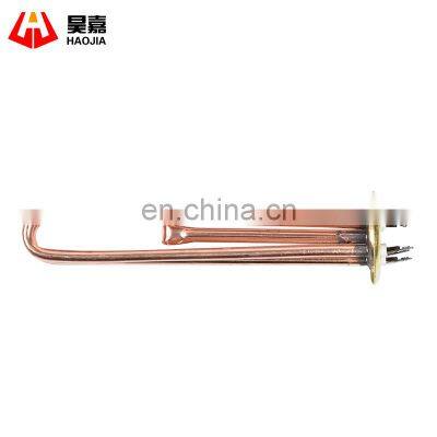 High Quality Copper Flange Immersion Heater Copper Heat Pipe Electrotherm Heating Element
