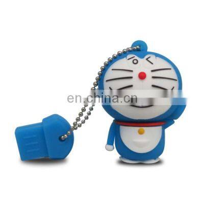 PVC cartoon anime OTG usb flash drive / cartoon mobile phone usb memory stick