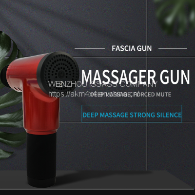 Electric Muscle Massager Therapy Fascia Massage Gun Deep Vibration Muscle Relaxation Fitness Equipment With 4 Massage Heads photo-5