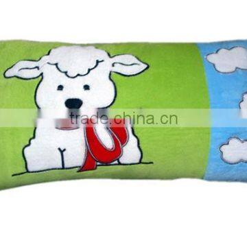 cute plush pillow with printed LOGO