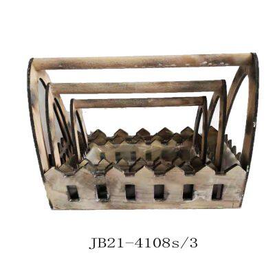 Wholesale Antique Vintage Recycled Wood Vegetables Fruit Crates Wood Box