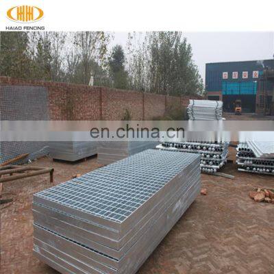 High standard galvanized catwalk steel grating factory