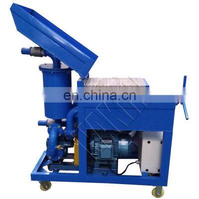 Simple Structure LY Plate Press Oil Purifier For Transformer Oil, Engine Oil, Diesel Oil Filtration