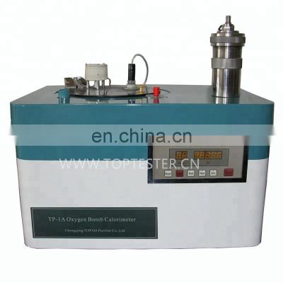 TP-1A solid samples oxygen bomb calorimeter