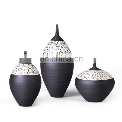 Luxury China Egyptian Style Modern Decorative Vase Ceramic  For Home Decoration