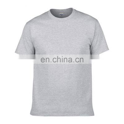 Wholesale Mens Blank Camisas, 100% Cotton Tshirt Printing High Quality Plain Custom Logo Printed Black t Shirts/ photo-4