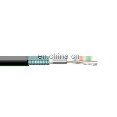 Gytc8s GL Factory Wholesale Central Loose Tube Single Mode 4 Core Fiber Optical Cable Gyxtc8y