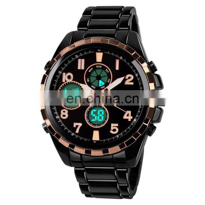 Top Luxury Brand SKMEI 1021 Digital Quartz Dual Movement Men Watches Male Wrist Watch Relogio Masculino