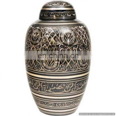 Indian metal brass urns