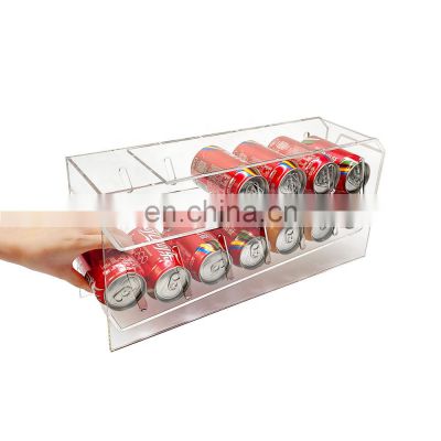 Stackable Beverage Storage Rack Beer Soda Can Dispenser Organizer