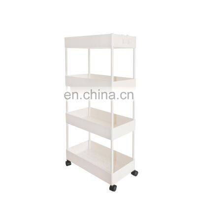 3 tier Kitchen storage cart Metal Plastic organiser rack