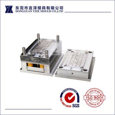 high precision plastic injection mold for LCP E480i coil frame terminal block SPU socket